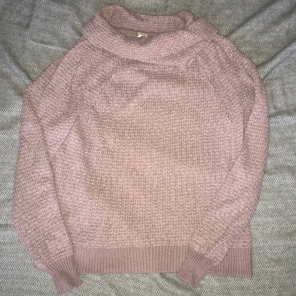 Free People Blush Turtleneck